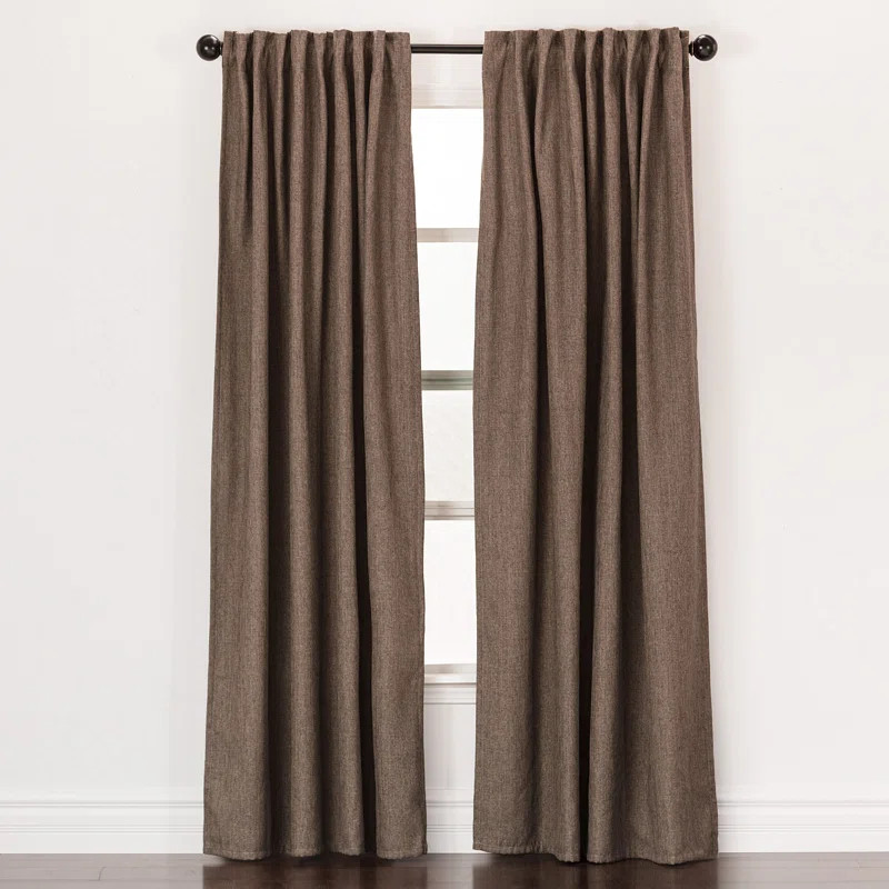 Eloisee Polyester Room Darkening Curtain Pair (Set of 2) | Wayfair North America