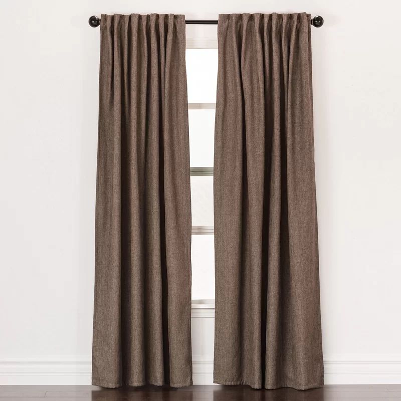 Eloisee Polyester Room Darkening Curtain Pair (Set of 2) | Wayfair North America