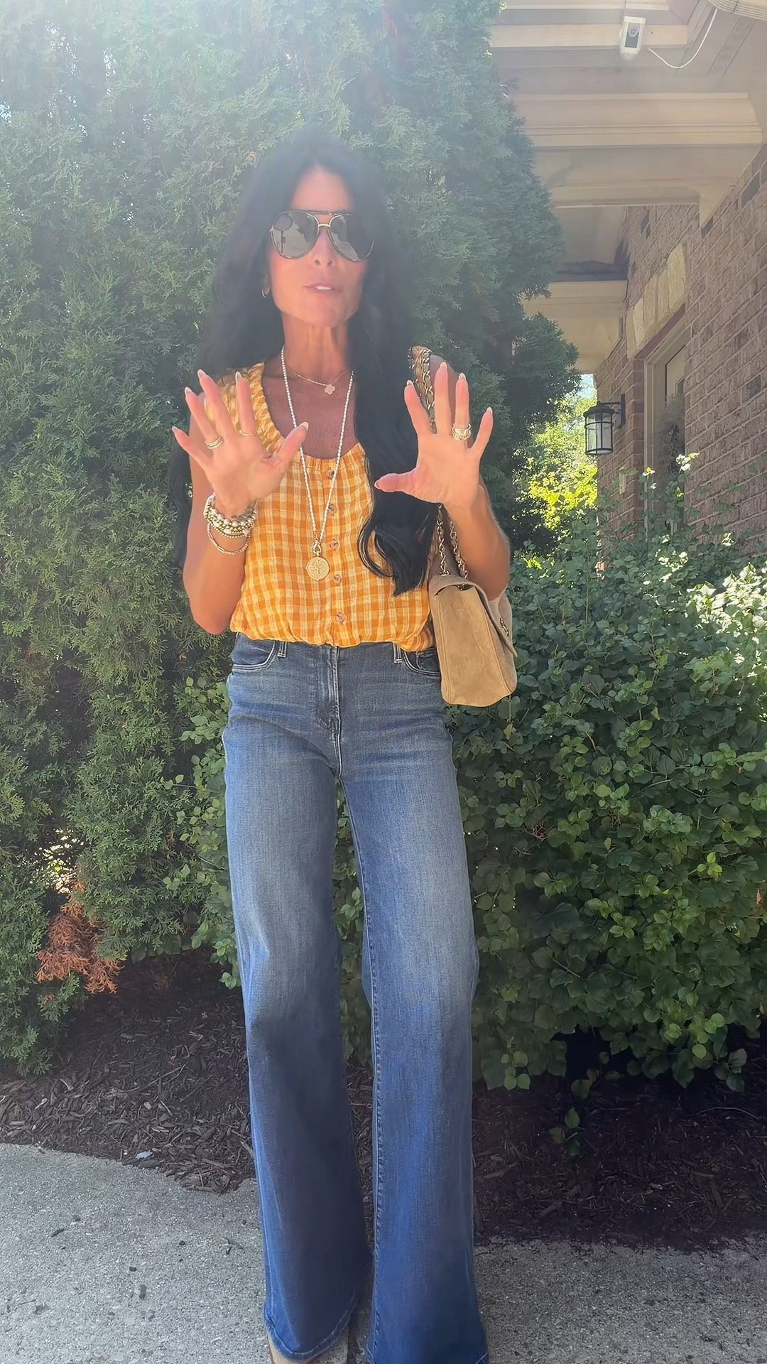 Small top from @Anthropologie 25 denim from @nordstrom #nsale

#LTKootd #LTKSaleAlert #LTKOver40