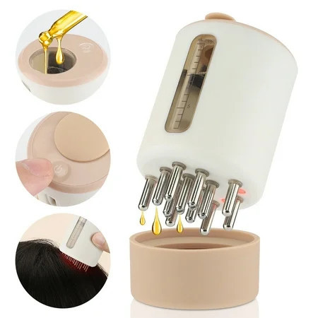 Hair Oil Applicator Electric Scalp Comb with Red Light Hair Serum & Liquid Applicator Not Suitable for high-Concentration or relatively Viscous Oils & Liquids 15ml Capacity | Walmart (US)