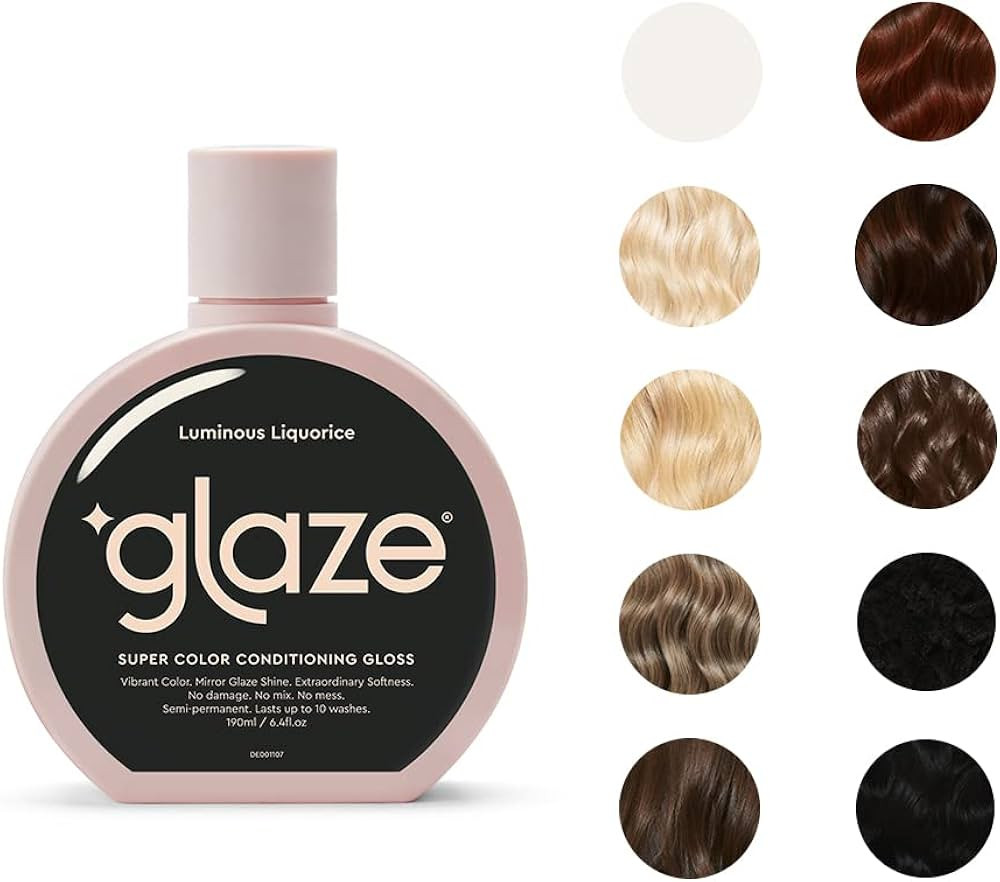Glaze Super Color Conditioning Gloss 6.4fl.oz (2-3 Hair Treatments) Award Winning Hair Gloss Trea... | Amazon (US)