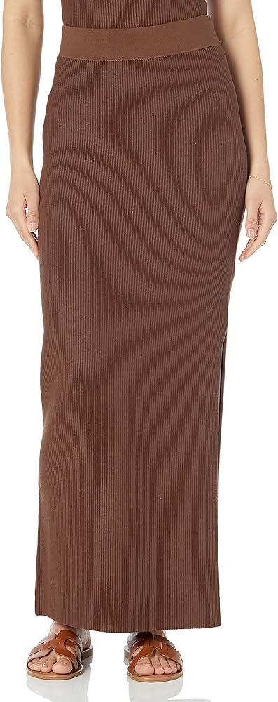 The Drop Women's Tyler Ribbed Sweater Skirt | Amazon (US)