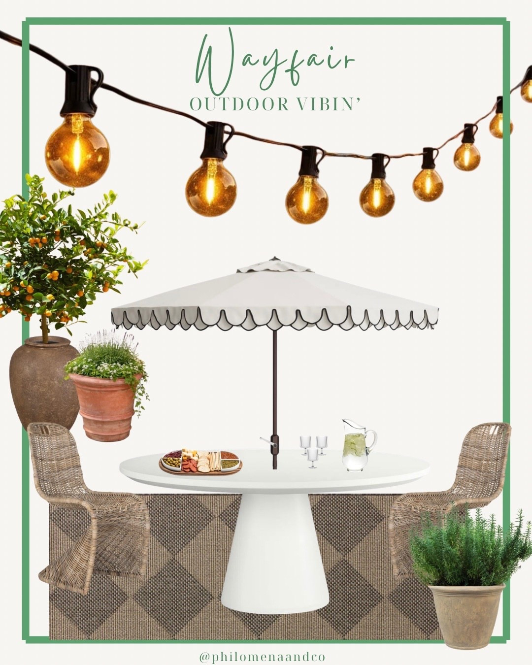 Soft neutrals + layered textures = my favorite kind of outdoor space 🤍

outdoor patio decor, patio styling ideas, outdoor living space, backyard patio design, patio furniture ideas, outdoor entertaining space, patio makeover, backyard styling, cozy outdoor seating, patio design inspiration, outdoor home decor, patio refresh ideas, outdoor tablescape, patio aesthetic, modern outdoor decor, neutral outdoor decor, outdoor hosting ideas, patio season, summer patio decor, outdoor dining setup, backyard oasis ideas, patio lounge area, outdoor styling tips, patio inspiration, home exterior styling, backyard entertaining ideas, patio setup ideas, outdoor decor inspiration, stylish patio ideas, outdoor furniture styling, outdoor furniture sets, outdoor furniture, outdoor rugs, outdoor patio decor, outdoor rugs patio ideas, outdoor dining table, small outdoor patio ideas, outdoor table decor, outdoor space, outdoor dining, 

#LTKSeasonal #LTKHome #LTKSaleAlert