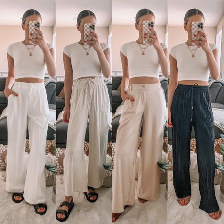 Amazon pants for summer☀️
Wearing size small in all (except black pair which are one size and very stretchy)

Amazon fashion / summer pants / summer style / amazon finds / amazon pants / trousers / pull on pants



#LTKstyletip #LTKunder50