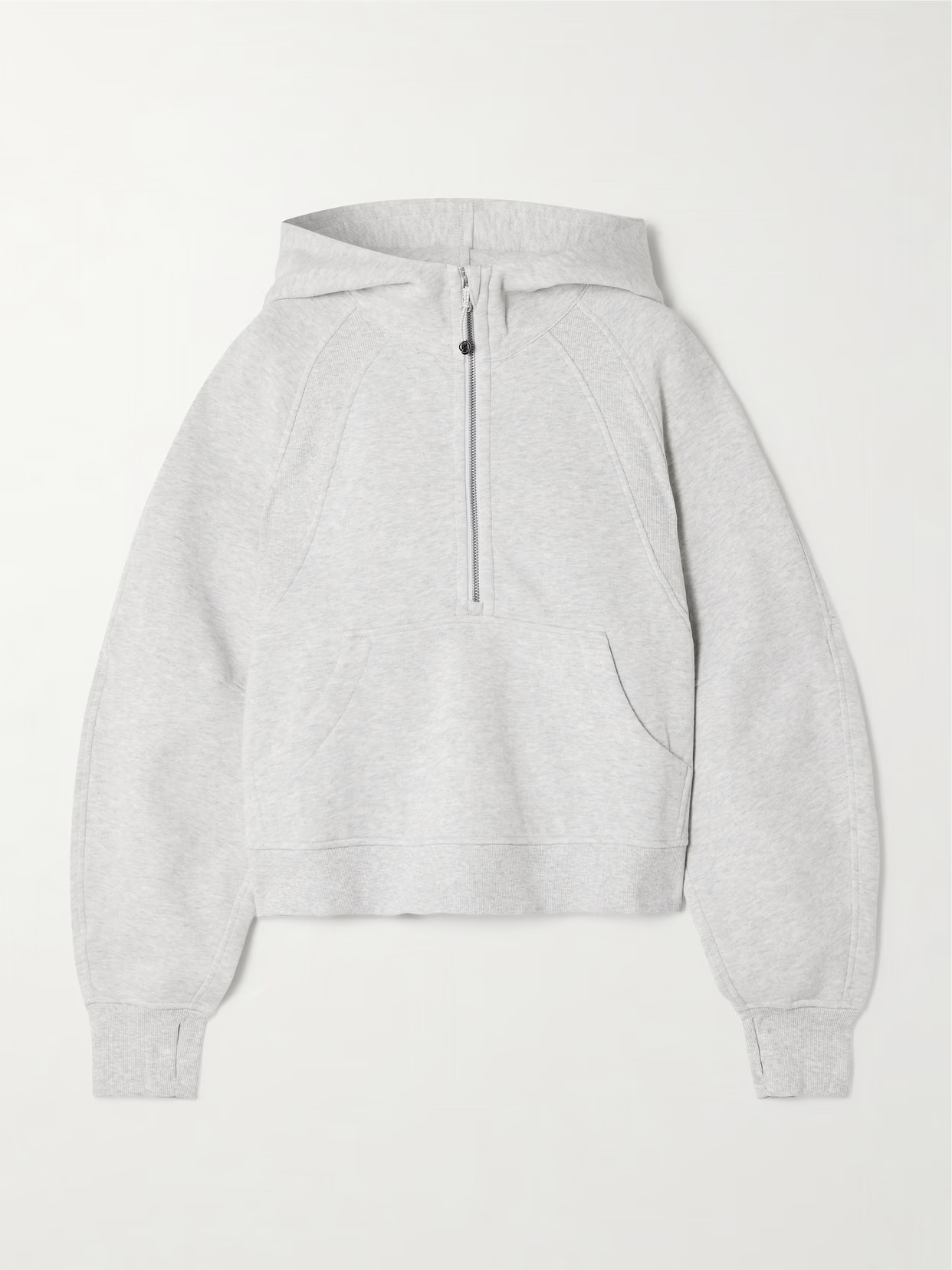 lululemon - Scuba Oversized Half-zip Hoodie - Gray | NET-A-PORTER (US)
