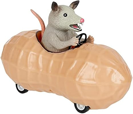 Mcphee Archie Possum in a Peanut Pull Back Toy Car (12967) | Amazon (US)