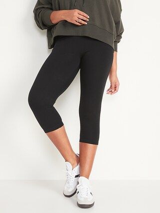 High-Waisted Cropped Leggings For Women | Old Navy (US)