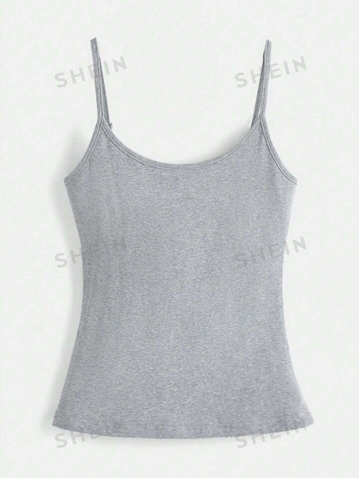 SHEIN BASICS Solid Cami Top | SHEIN