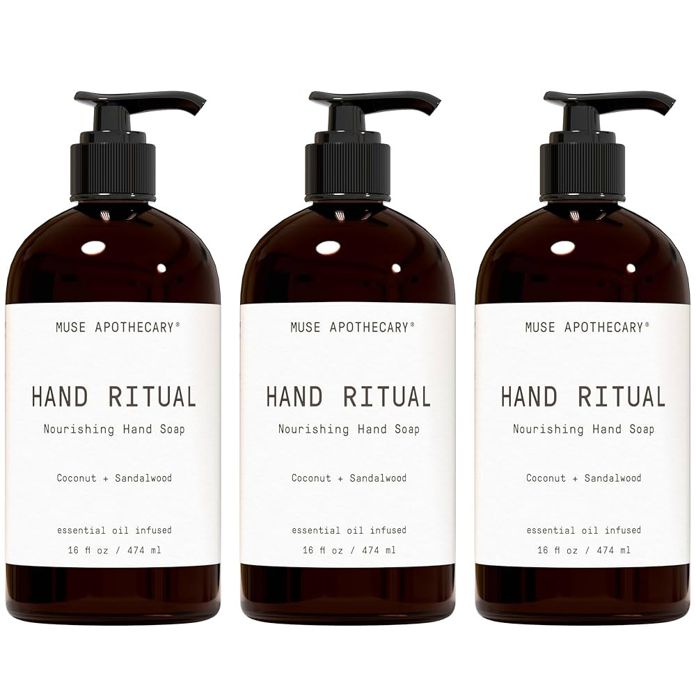 Muse Apothecary Hand Ritual - Aromatic and Nourishing Hand Soap, Infused with Natural Aromatherap... | Amazon (US)