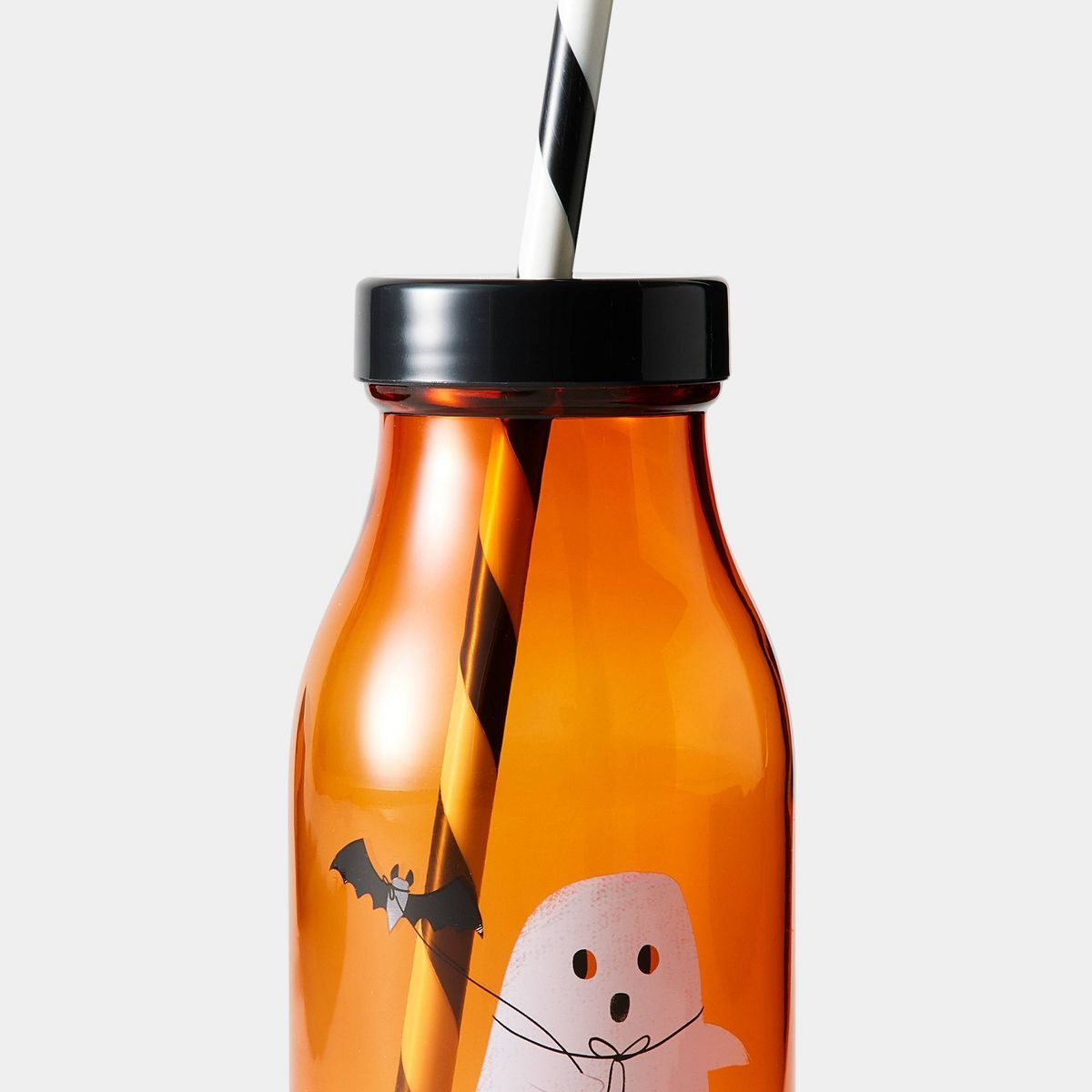 12oz Milk Jug Tumbler with Straw 'Ghost' Orange - Hyde & EEK! Boutique™ | Target
