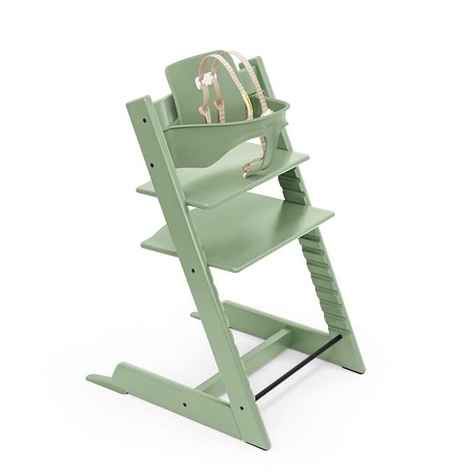 Tripp Trapp High Chair from Stokke, Moss Green - Adjustable, Convertible Chair for Children & Adu... | Amazon (US)