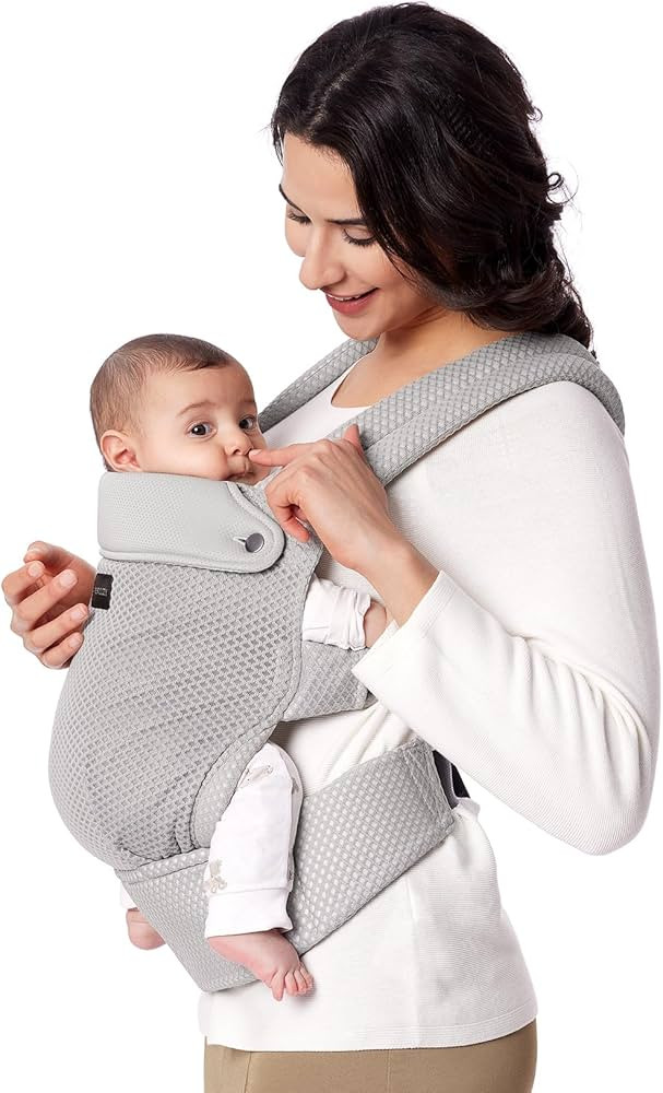Momcozy Breathable Mesh Baby Carrier, Ergonomic and Lightweight Infant Carrier for 7-44lbs with E... | Amazon (US)