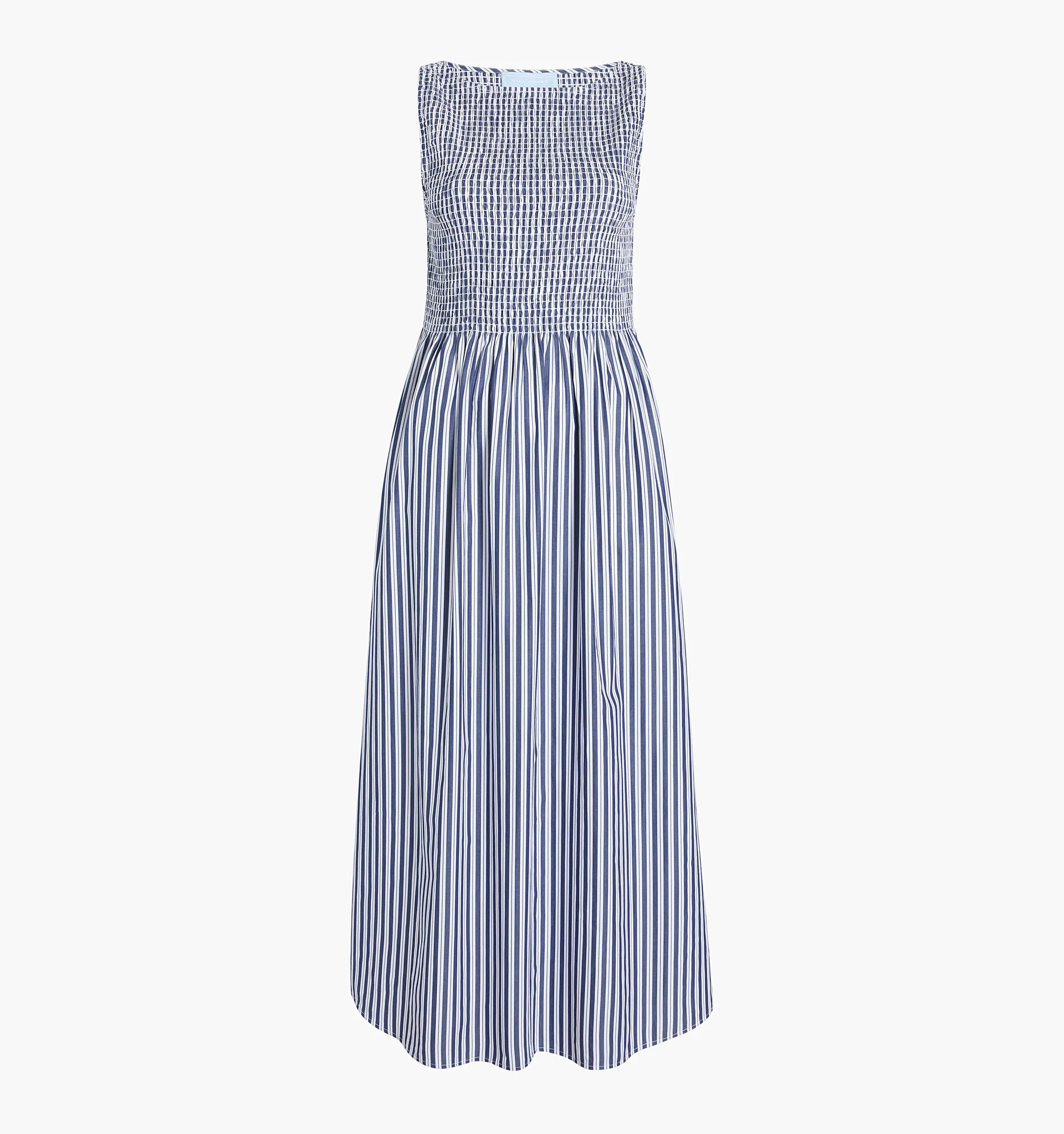 The Cosima Nap Dress - Navy Stripe | Hill House Home US