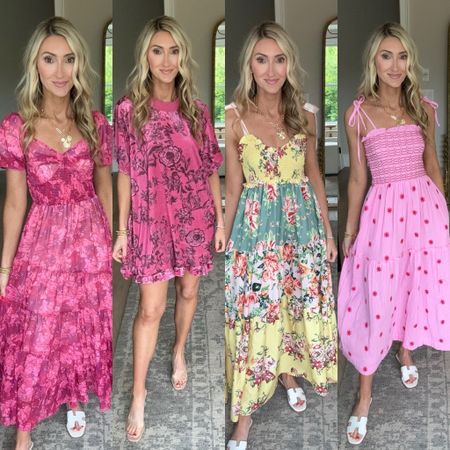 Free people inspired looks on Amazon! All of these are truly gorgeous! 10/10. Size small in all. Wedding guest. Date night. Summer dress. Event dresss. All come in more colors 

#LTKStyleTip #LTKFindsUnder50 #LTKFestival