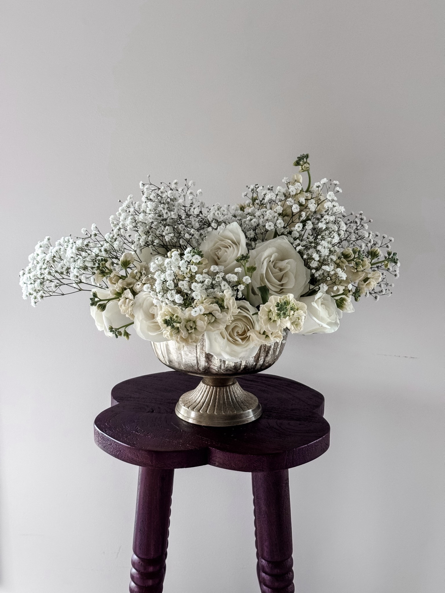 Simple pedestal arrangement using grocery store flowers 🌼🤎 

Pedestal vase is affordable from Amazon and I believe flowers cost was around $18-$20. Would make a cute gift for upcoming Mother's Day 🫶🏻

#LTKSpringSale #LTKHome #LTKSeasonal