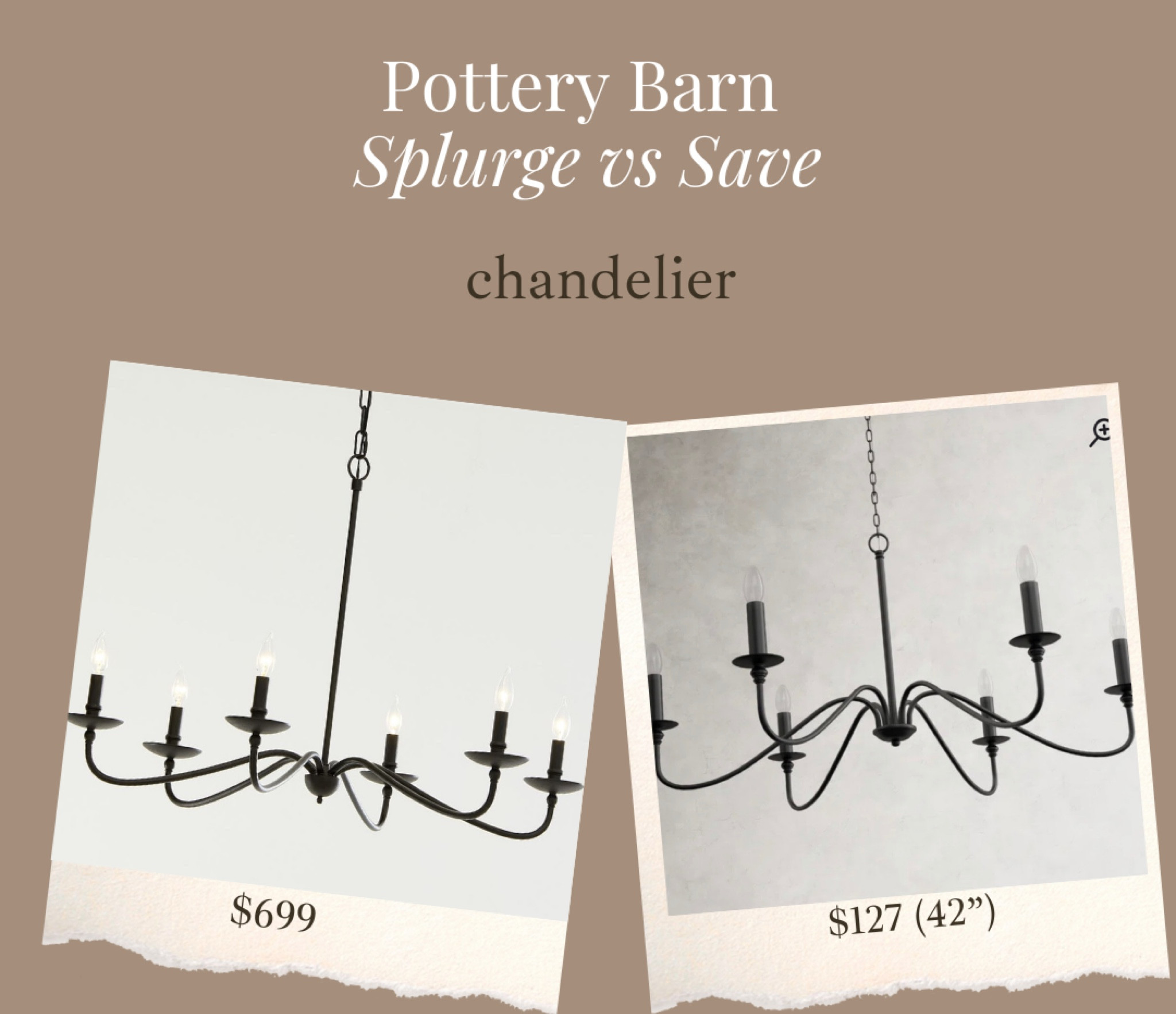 How good is this!! The lookalike is actually bigger too! The perfect dining room, bedroom, entryway, etc. chandelier! Highlyyyy rated too! 

#LTKFind #LTKsalealert #LTKhome