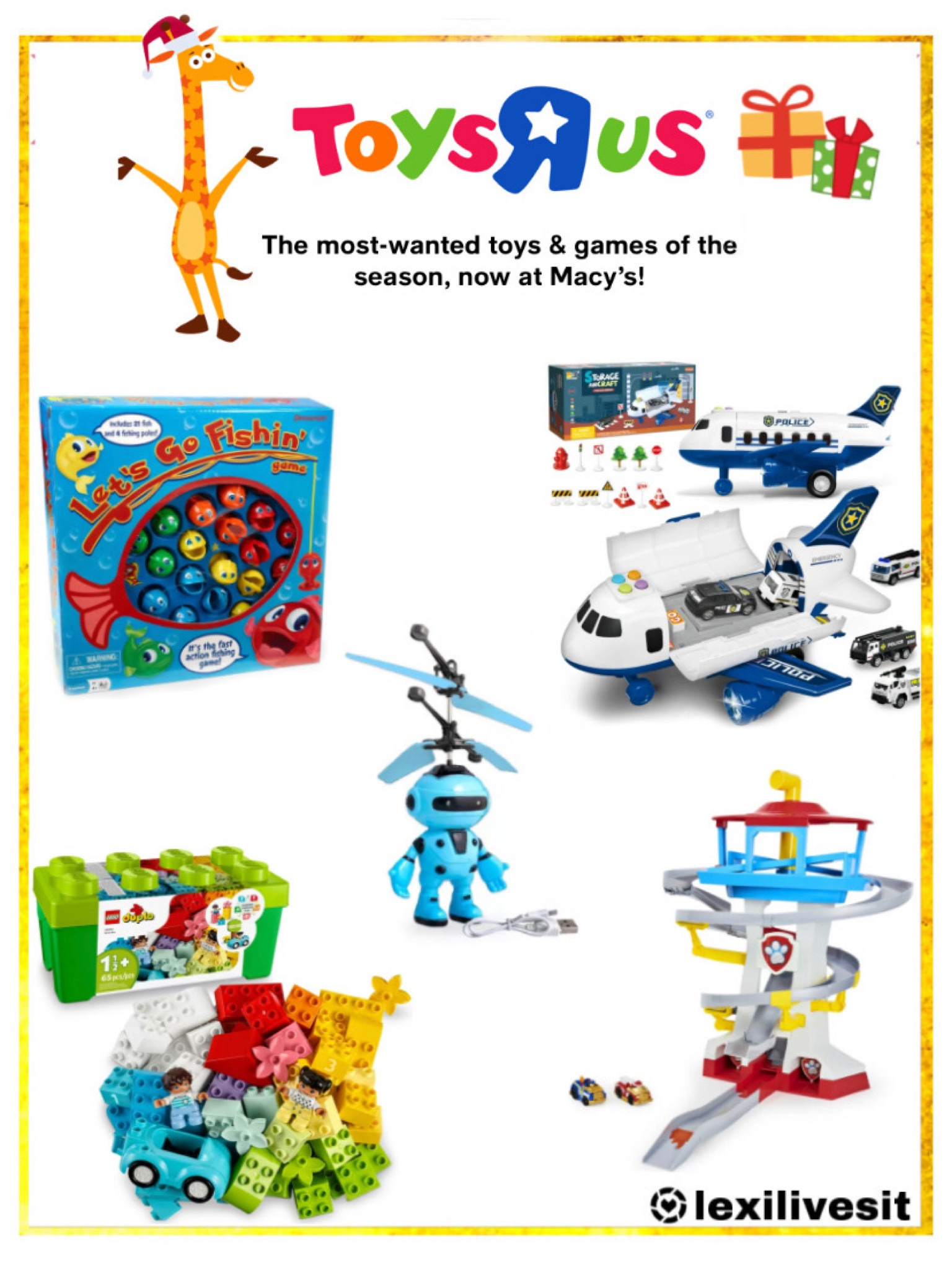 Click the image to shop this Kid’s Gift Guide that I created just for you!! ☺️
Lego Duplo sets, Paw Patrol toys, Games for kids 3+ & much more! 

#LTKkids #LTKGiftGuide #LTKfamily
