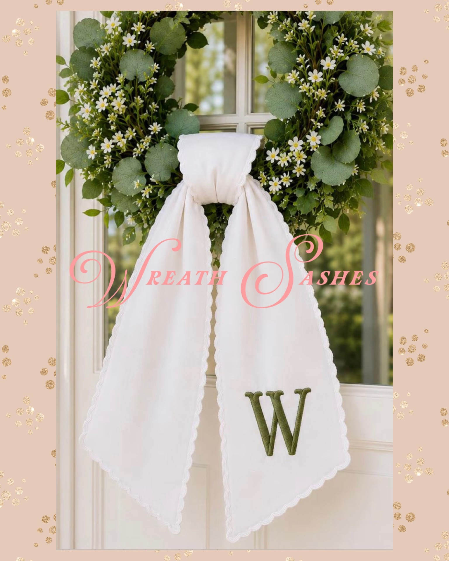 Wreath sashes.

#LTKSeasonal #LTKHome