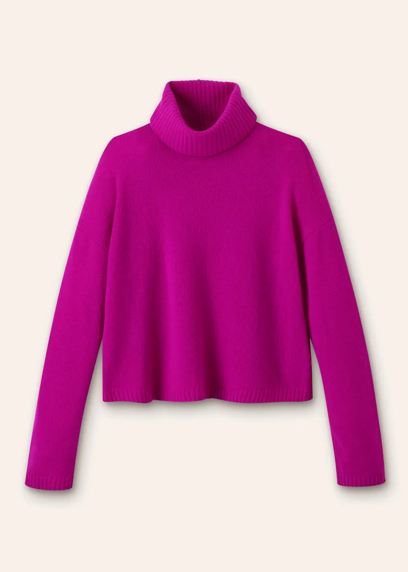 Merino Cashmere Relaxed Crop Jumper + Snood | ME+EM Global (Excluding US)