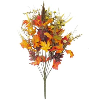 Artificial Autumn Hydrangea Floral Arrangement Primrue | Wayfair North America