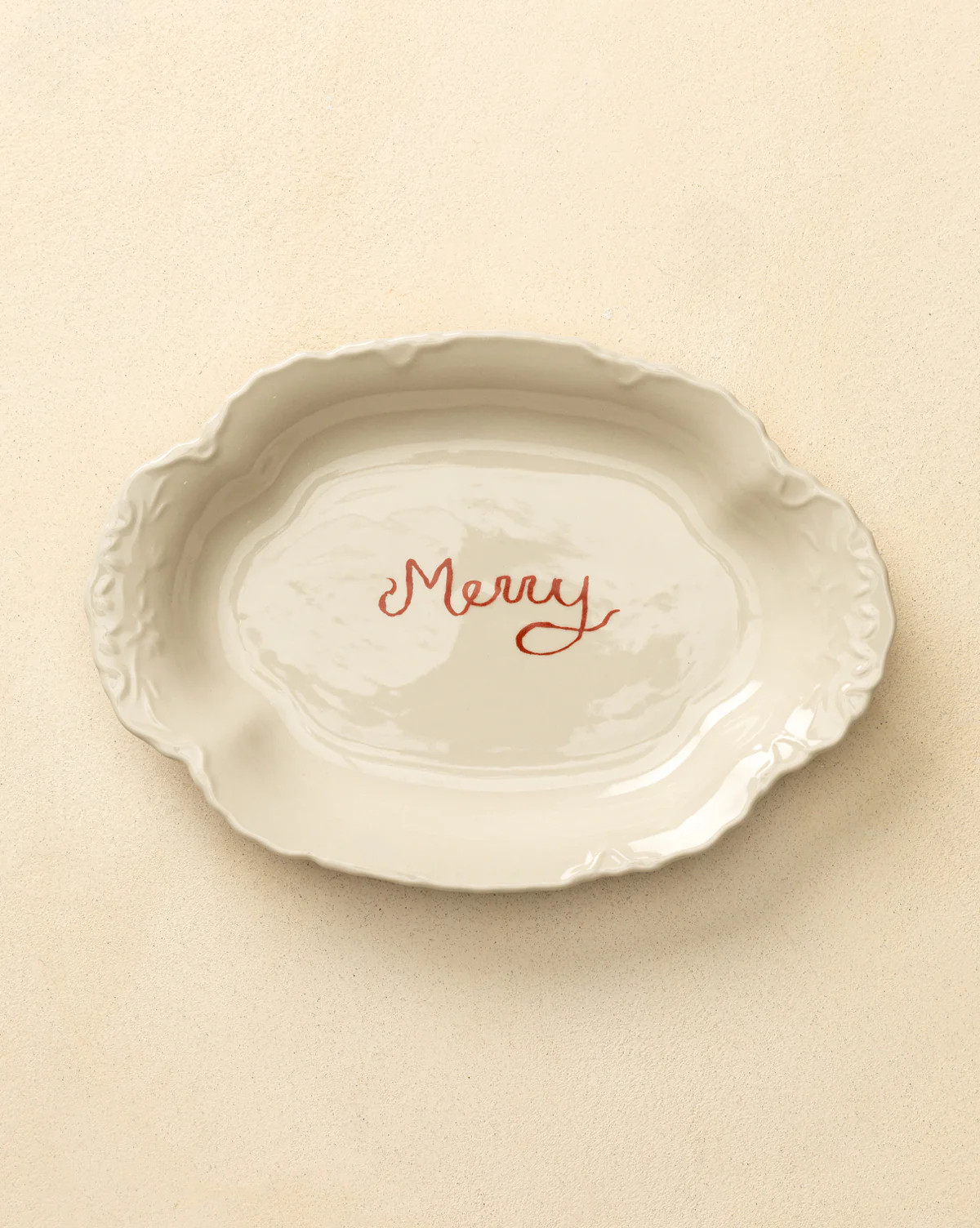 Merry Stoneware Scalloped Platter | McGee & Co. (US)
