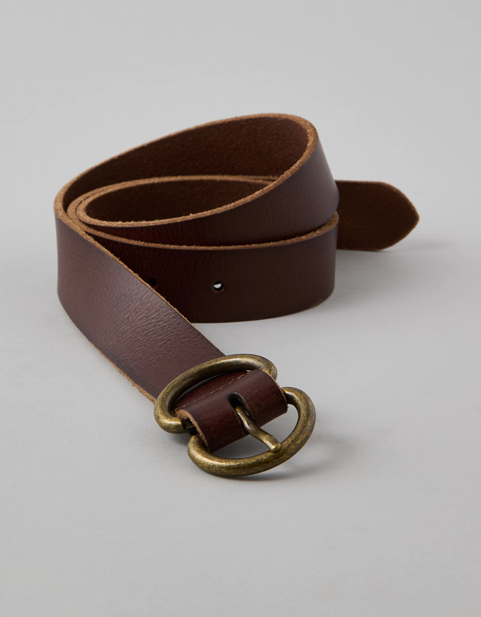 AE Lived-In Leather Belt | American Eagle Outfitters (US & CA)