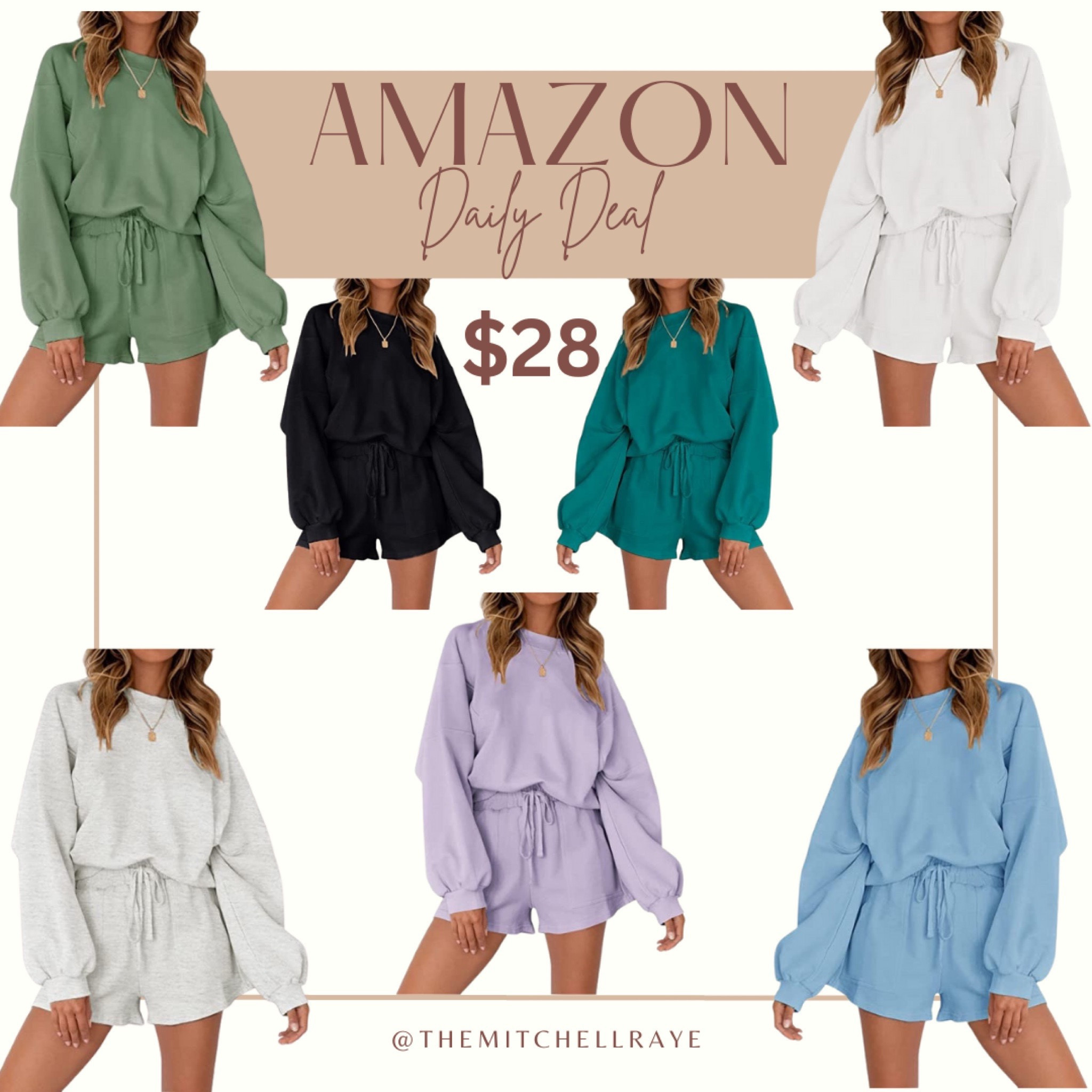 ✨Amazon Daily Deal✨

So many colors to choose from and only $28 for the set!

#amazon #amazonfind #dailydeal #sale #set #finds #spring