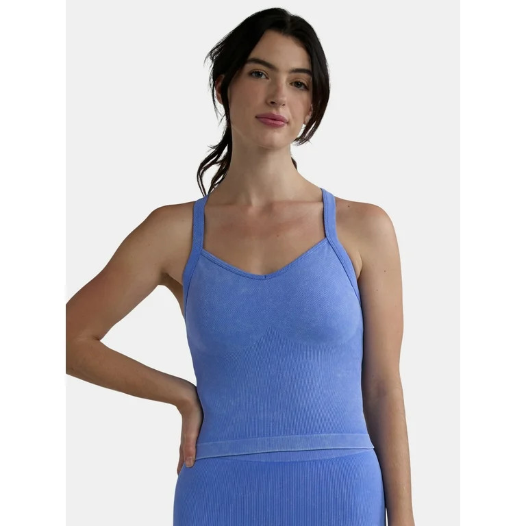 Avia Women's Seamless Cross-Back Contour Cami Bra, Sizes XS-XXXL - Walmart.com | Walmart (US)
