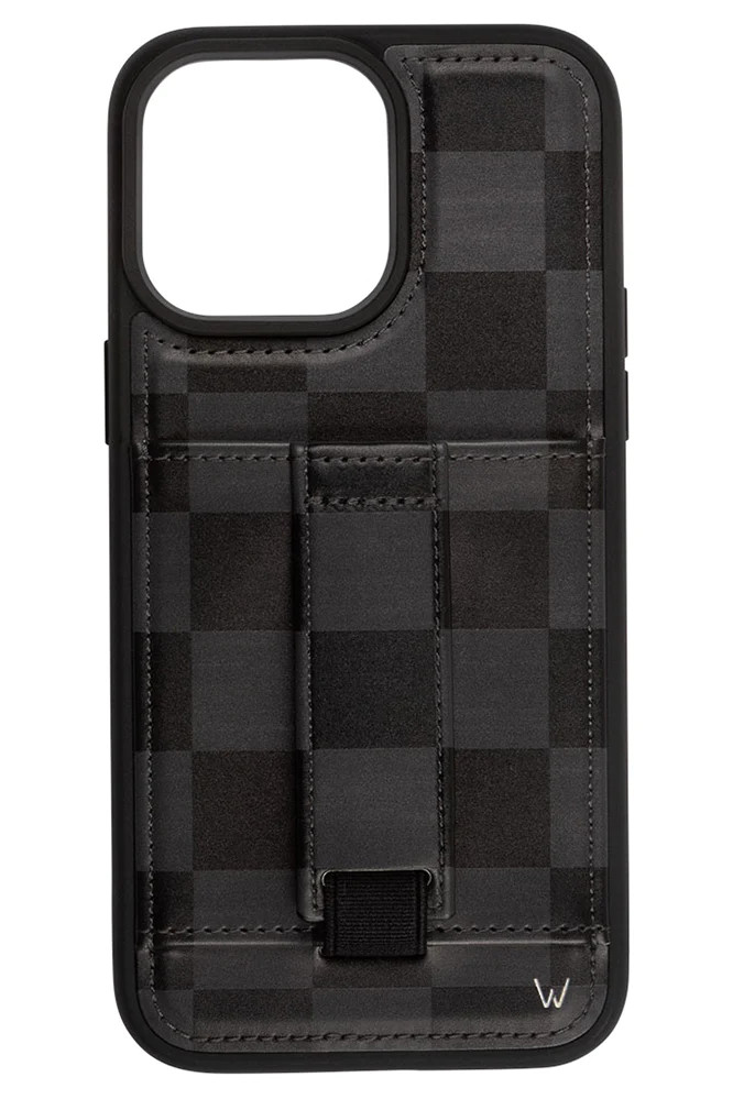 Midnight CheckiPhone 14 Pro | Walli Cases