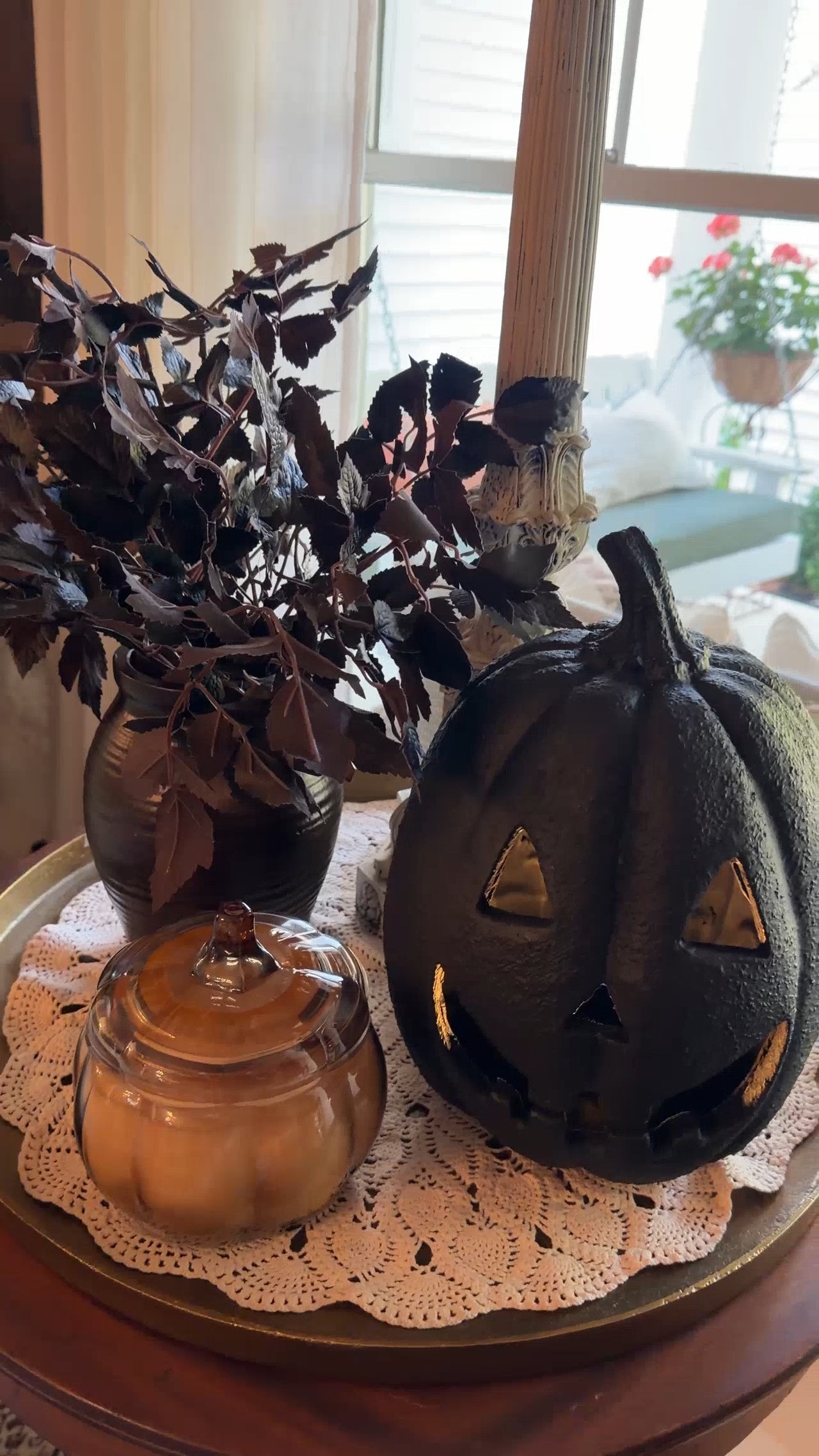 Here's a roundup of Fall home decor items from Walmart, including our pre-lit jack-o-lantern, cozy pumpkin candle, and moody vines and vase. 

 #LTKSeasonal #LTKHome