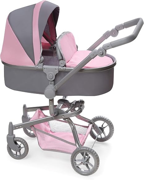 Badger Basket Toy Doll Daydream Multi-Function Pretend Play Pram & Stroller for 20 inch Dolls - G... | Amazon (US)