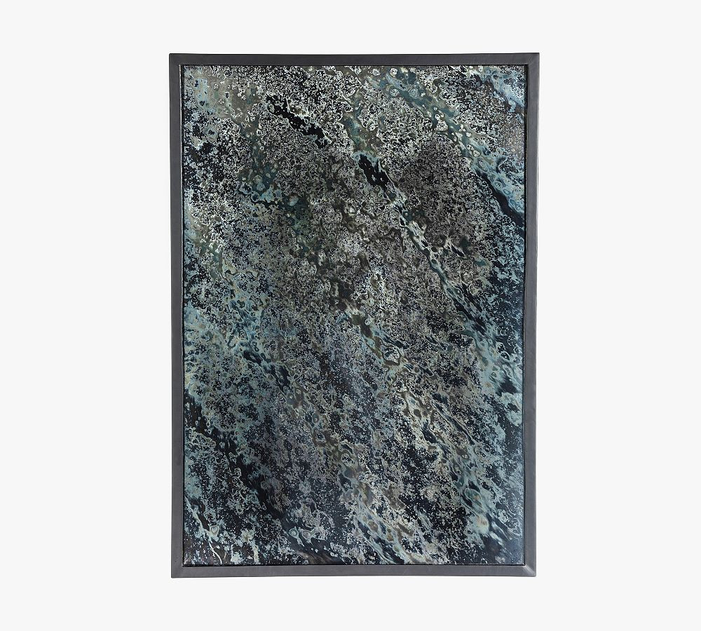 Decorative Acid Wash Floor Mirror | Pottery Barn (US)