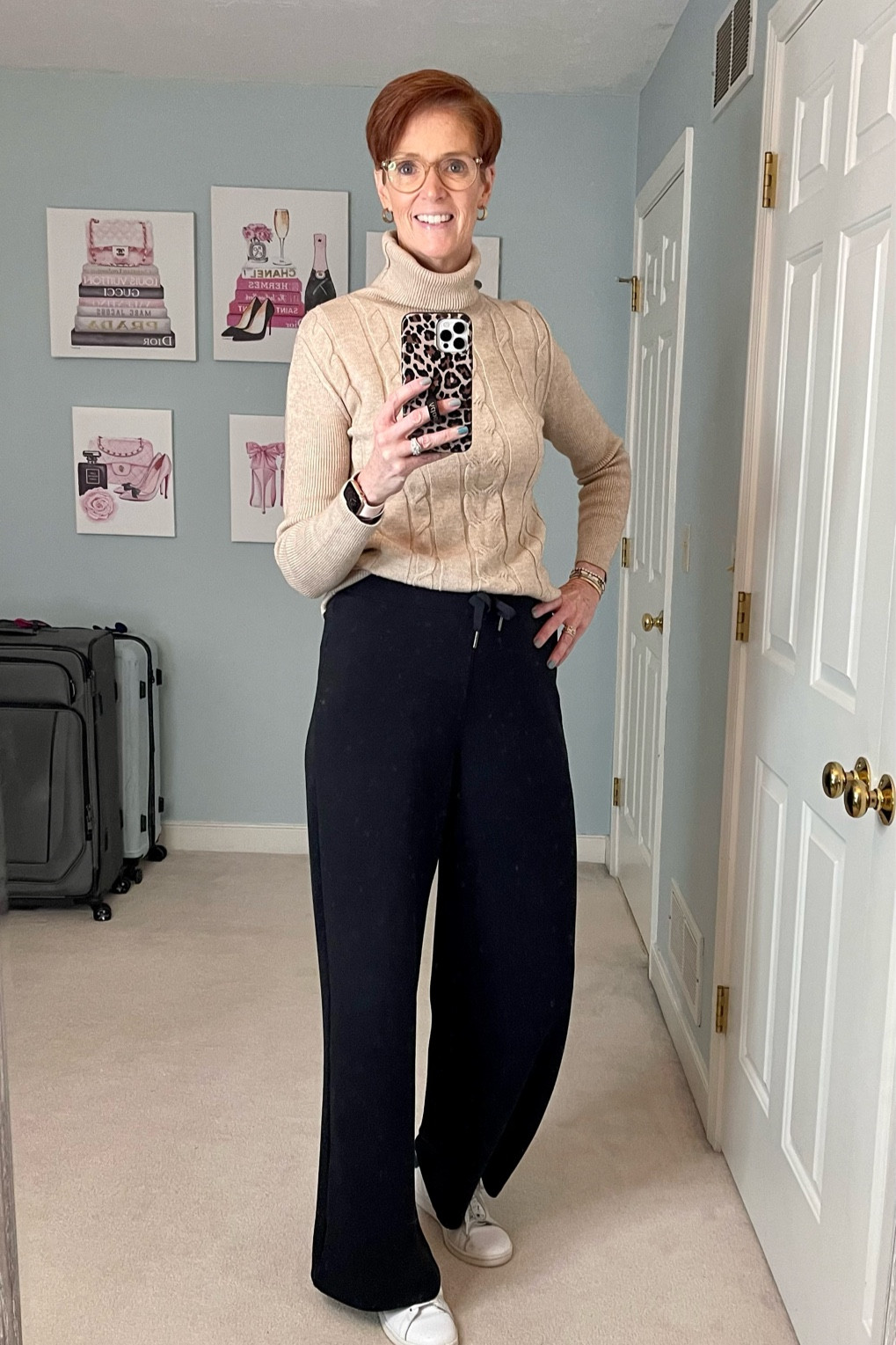 These wide leg pants feel as soft as a cloud. Paired with a beige turtleneck sweater and sneakers for a comfortable classic everyday outfit.

Fall sweaters, classic outfit, fall outfit, wide leg pants, pants for tall girls, sneakers

#LTKstyletip