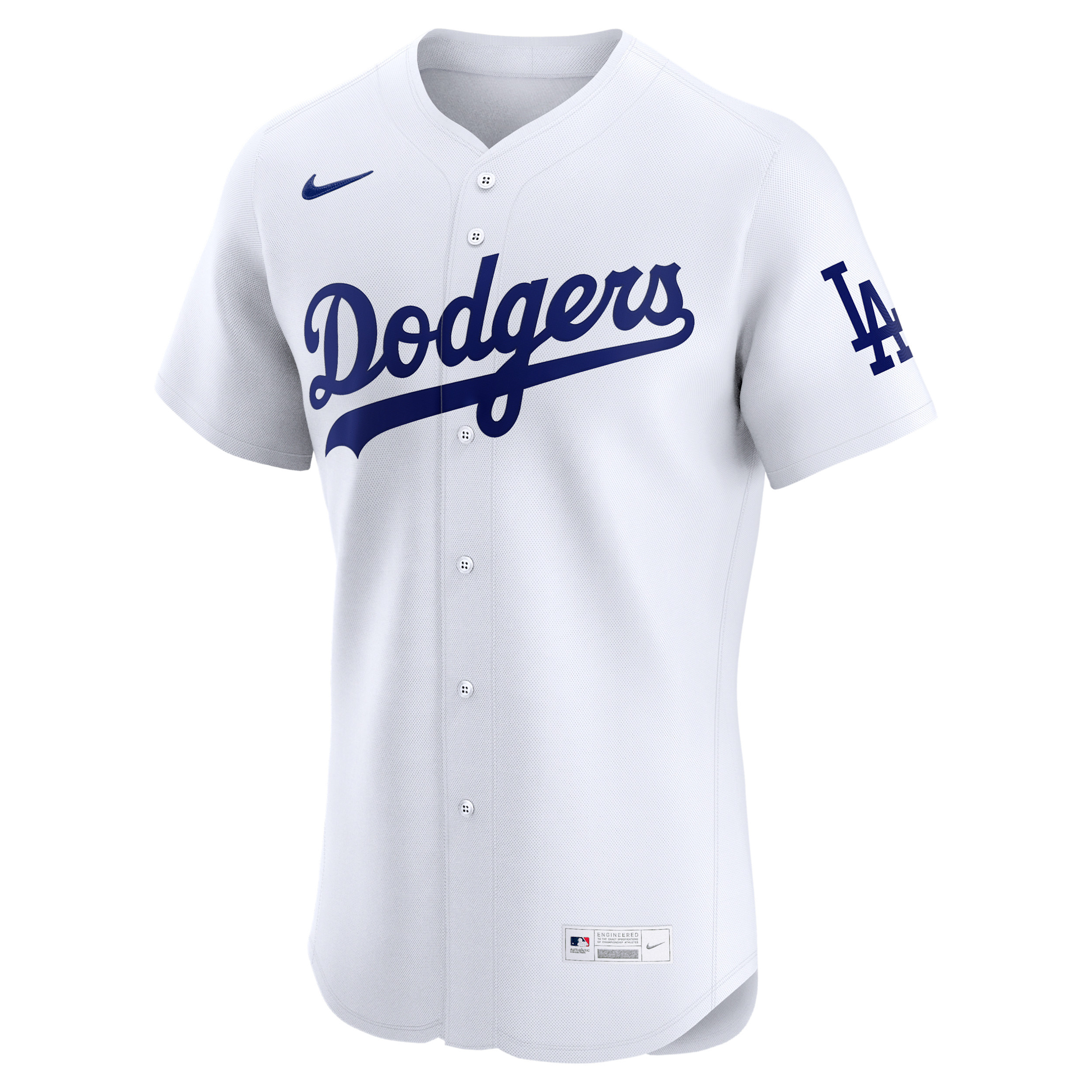 Los Angeles Dodgers Nike Men's Dri-FIT ADV MLB Elite Jersey in White | 9B10LDHOLD-JSG | Nike (US)