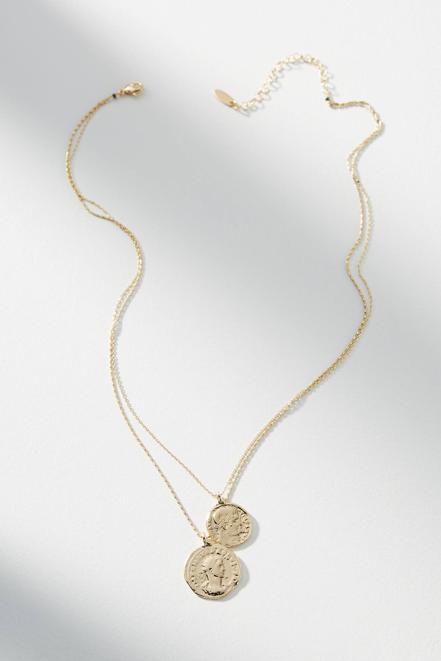 Lucky Penny 14K Gold-Plated Necklace | Anthropologie (US)