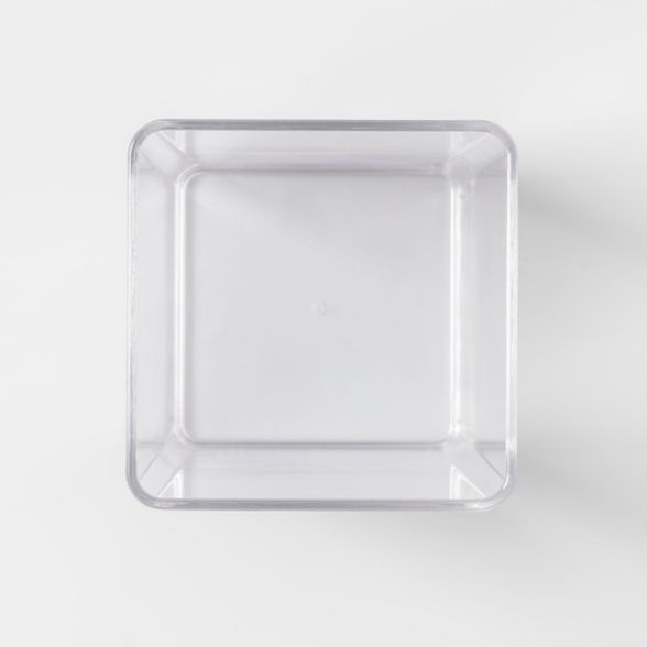 4"W X 4"D X 8"H Plastic Food Storage Container Clear - Made By Design™ | Target