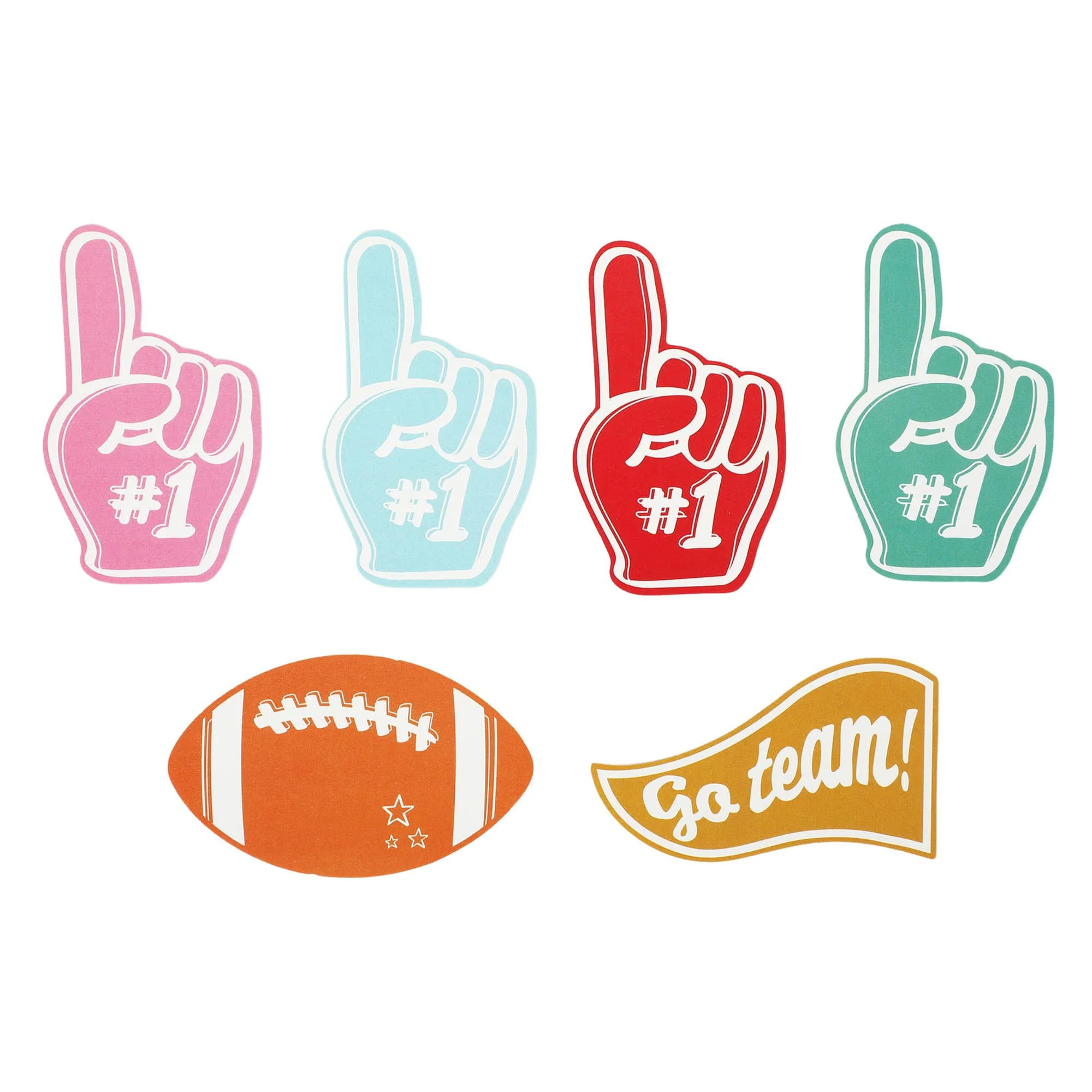 Jumbo Game Day Confetti (30 Pieces) | Packed Party