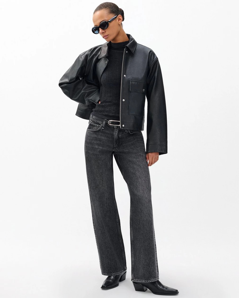 Saige Relaxed Straight Jeans | rag & bone