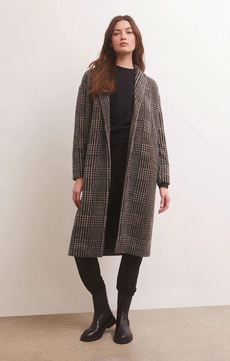 Mason Houndstooth Knit Coat | Z Supply