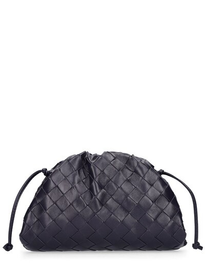 Pochette the mini pouch intreccio in pelle - Bottega Veneta - Donna | Luisaviaroma | Luisaviaroma
