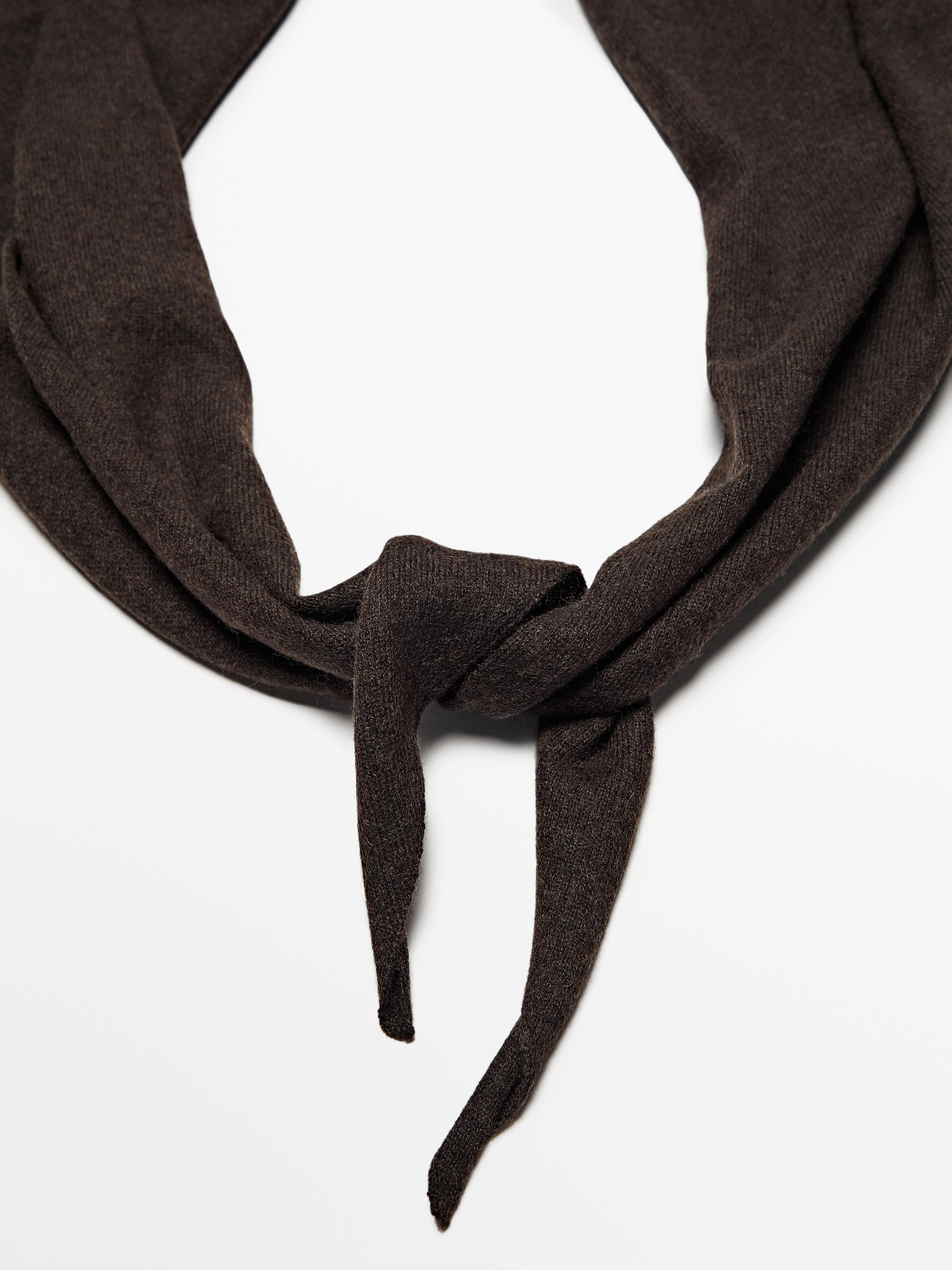 100% cashmere bandana | Zara US