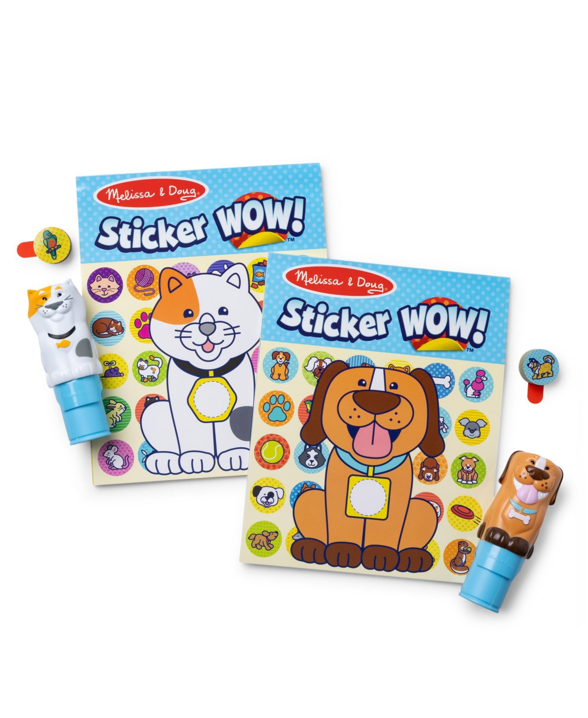 Melissa and Doug Sticker Wow Activity Pad Sticker Stamper - Multi-Color | Macy's