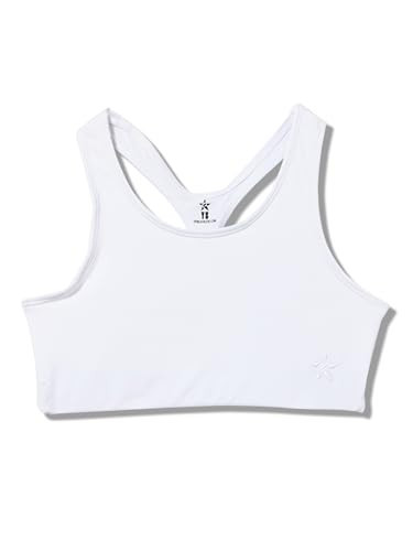 Rebel Athletic On The Go Sports Bra in White, M | Amazon (US)
