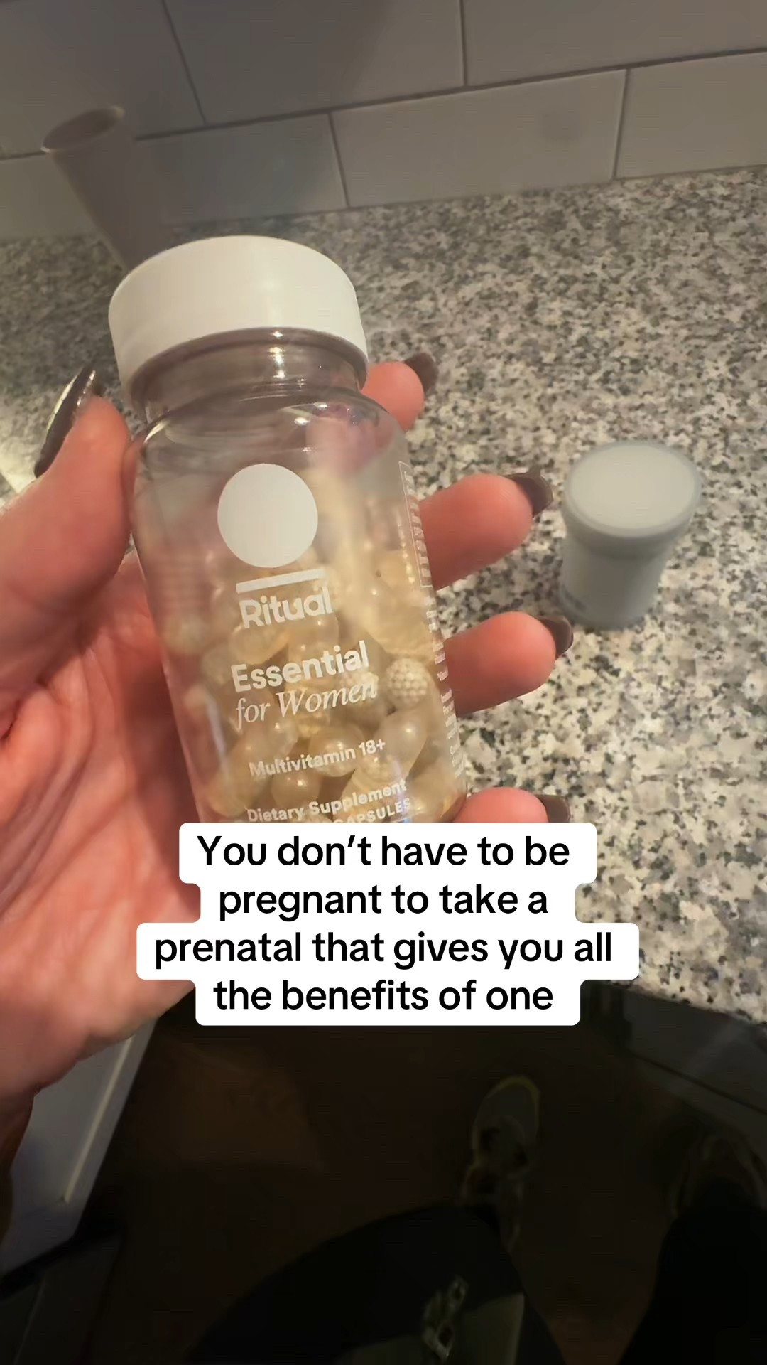 ✨ Why I take Ritual Essential for Women ✨

Vegan. Clean. Science-backed.
These vitamins are made with 9 traceable ingredients — like methylated B12, folate, vegan D3, and omega-3 from microalgae 🌿

Clinically shown to boost vitamin D by 43% and omega-3 DHA by 41% in just 12 weeks.
No fillers, no mystery blends — just nutrients most women actually need.

💊 Delayed-release capsule = gentler on the stomach
♻️ Recycled packaging + minty-fresh bottle
🧠 Supports brain, bone, and blood health

It’s the transparency and quality for me 🤍

#ritualvitamins #ritualpartner #womenshealth #vitaminroutine #selfcarefromwithin #dailyritual 

#LTKFamily #LTKFindsUnder50 #LTKSeasonal