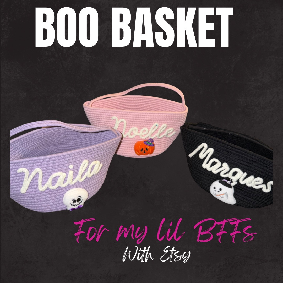 Boo basket fun! Also think about it for holidays like Christmas with stockings and more 

#LTKHalloween #LTKHoliday #LTKGiftGuide