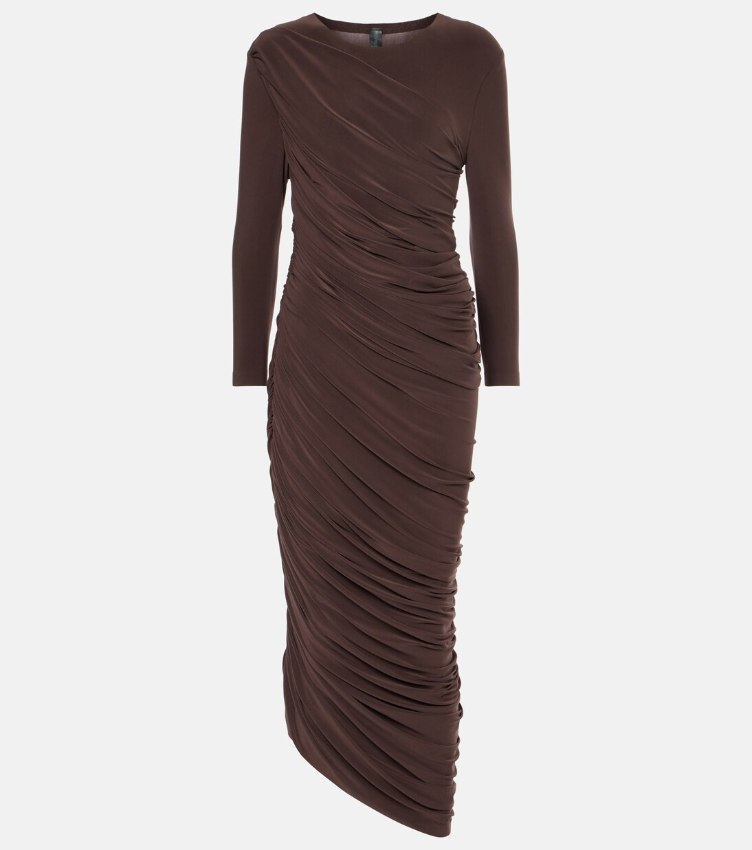 Gathered jersey midi dress | Mytheresa (US/CA)