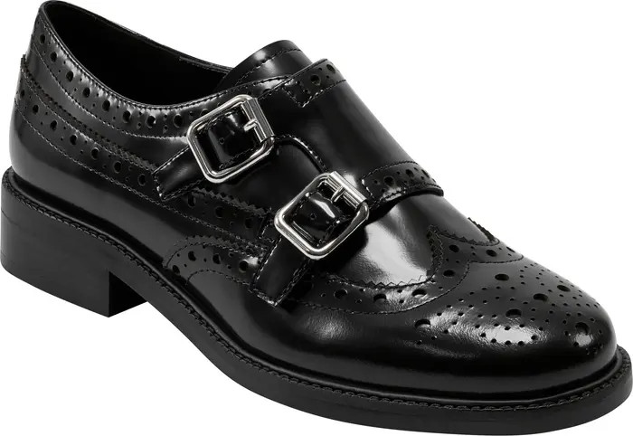 Marc Fisher LTD Parker Wingtip Monk Strap Shoe (Women) | Nordstrom | Nordstrom
