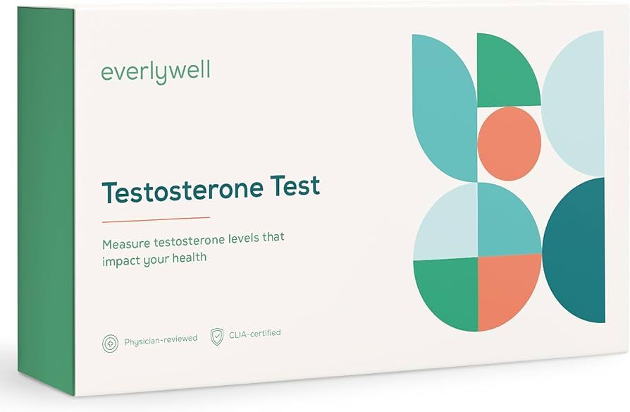 Everlywell Testosterone Test at-Home Lab Collection for Men Measures Total T Level - Accurate Res... | Amazon (US)