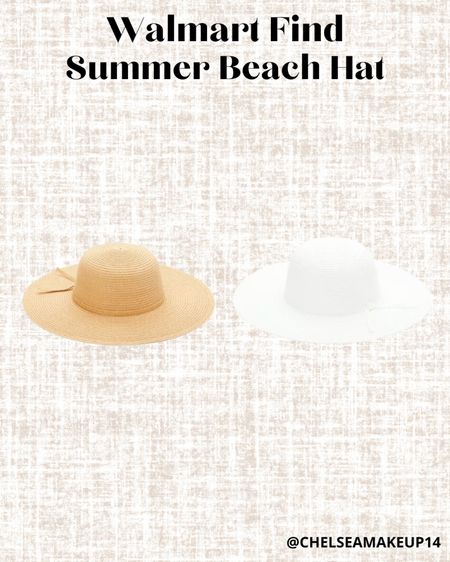 Walmart Find // Summer hat 