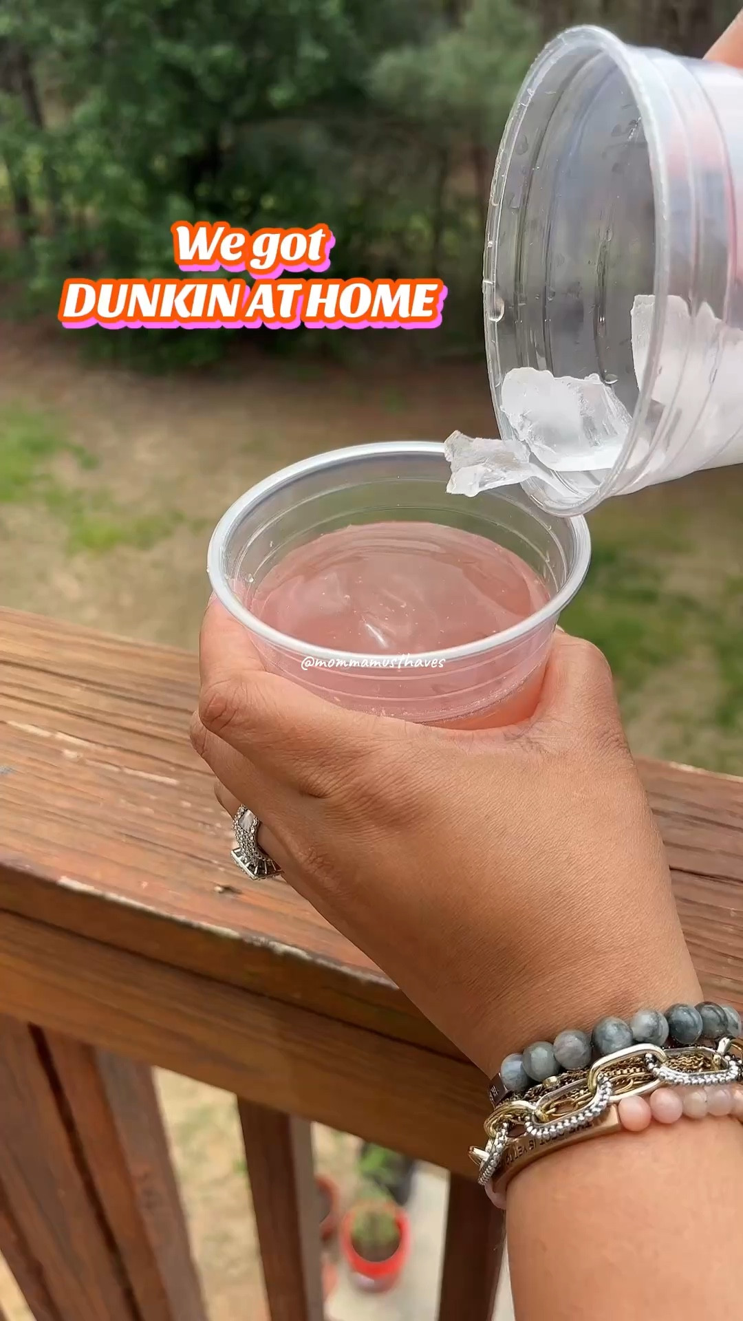 We got Dunkin at Home! #colddrinks #dunkindonuts #dunkinrefreshers #drinkmix 

#LTKfoodie #LTKHome